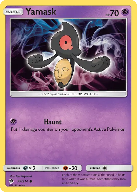 Yamask, Lost Thunder 99/214