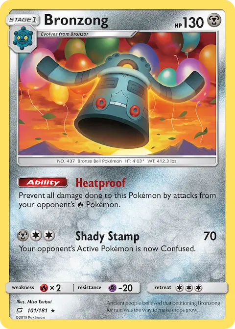 Bronzong, Team Up 101/181