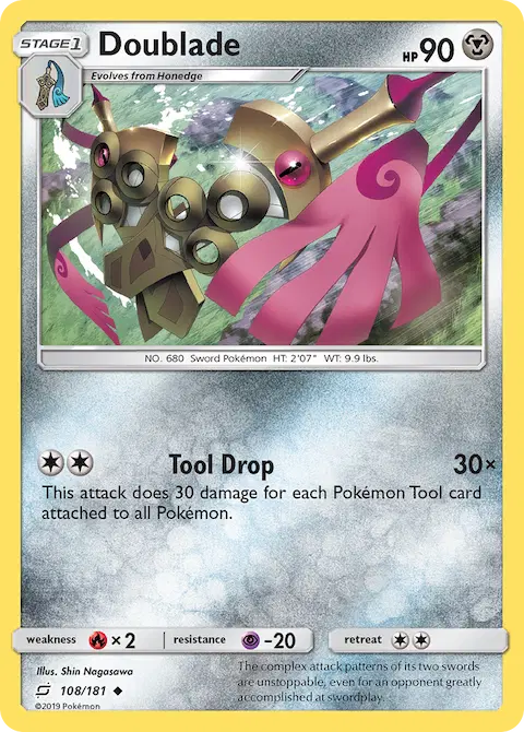 Doublade, Team Up 108/181