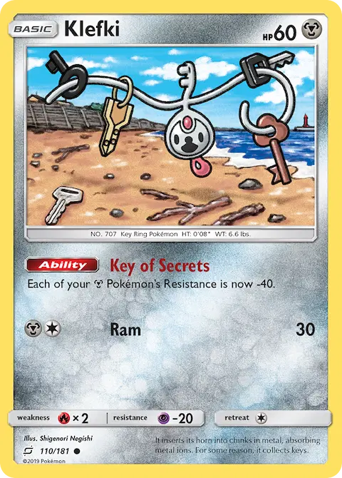 Klefki, Team Up 110/181