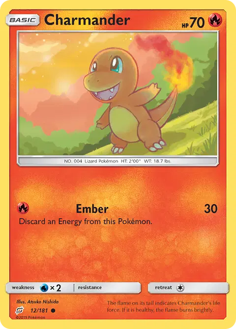 Charmander, Team Up 12/181