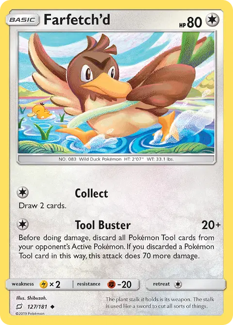 Farfetch’d, Team Up 127/181