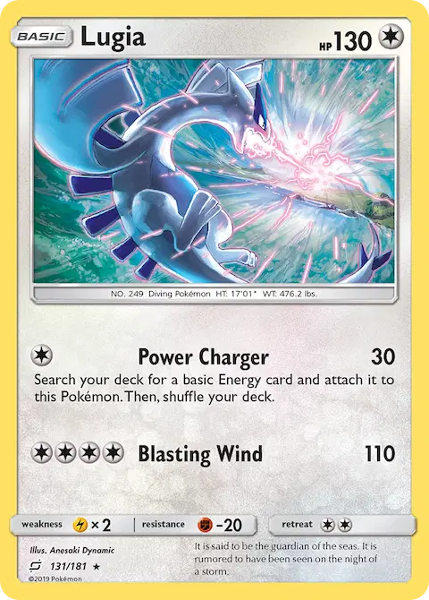 Lugia, Team Up 131/181