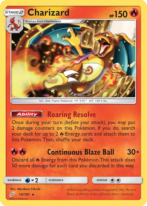 Charizard, Team Up 14/181