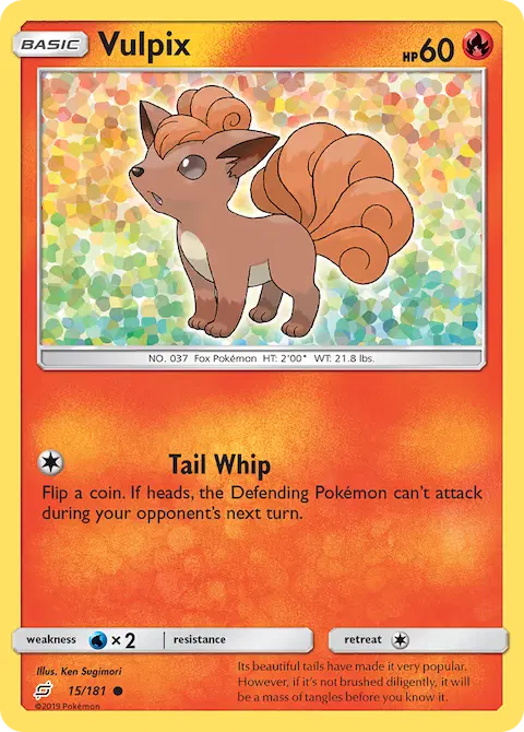 Vulpix, Team Up 15/181