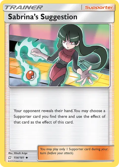 Sabrina’s Suggestion, Team Up 154/181