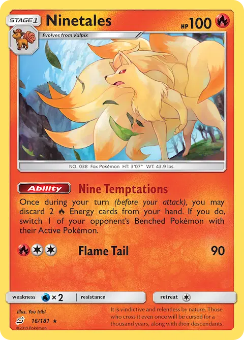 Ninetales, Team Up 16/181