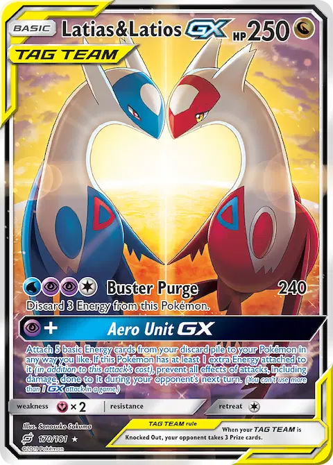 Latias & Latios GX, Team Up 170/181