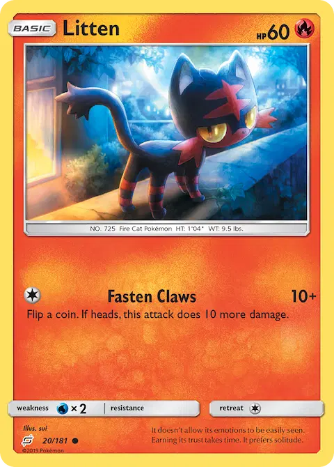 Litten, Team Up 20/181