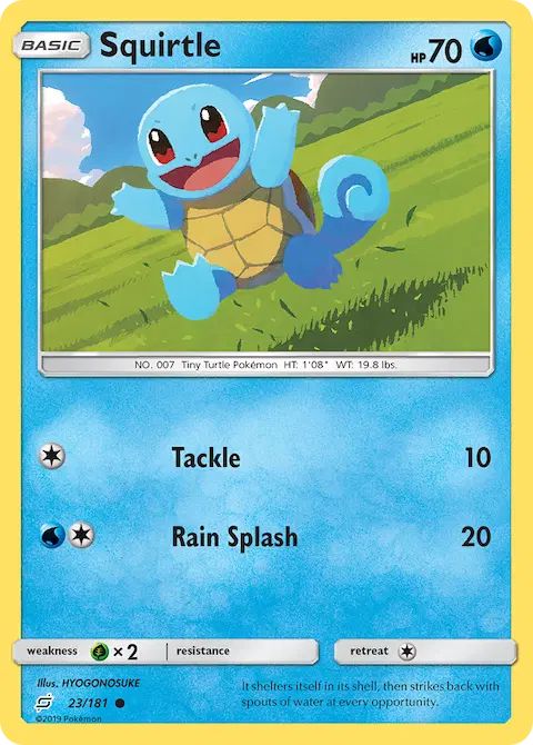 Squirtle, Team Up 23/181