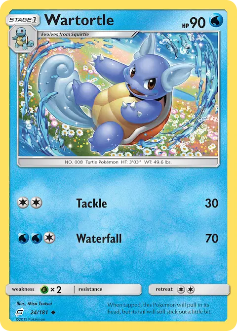 Wartortle, Team Up 24/181