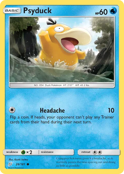 Psyduck, Team Up 26/181