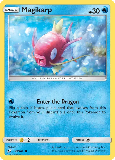 Magikarp, Team Up 29/181