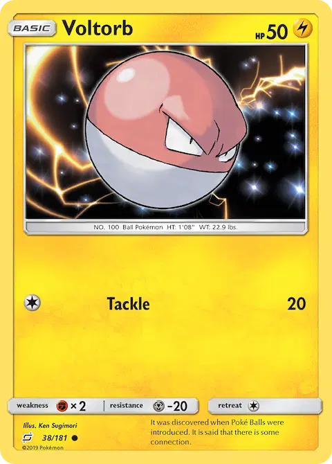 Voltorb, Team Up 38/181