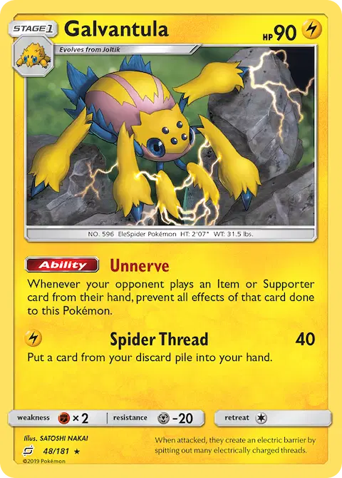 Galvantula, Team Up 48/181