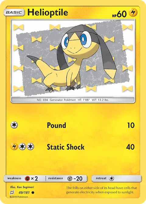 Helioptile, Team Up 49/181