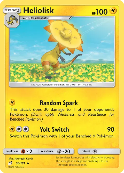 Heliolisk, Team Up 50/181