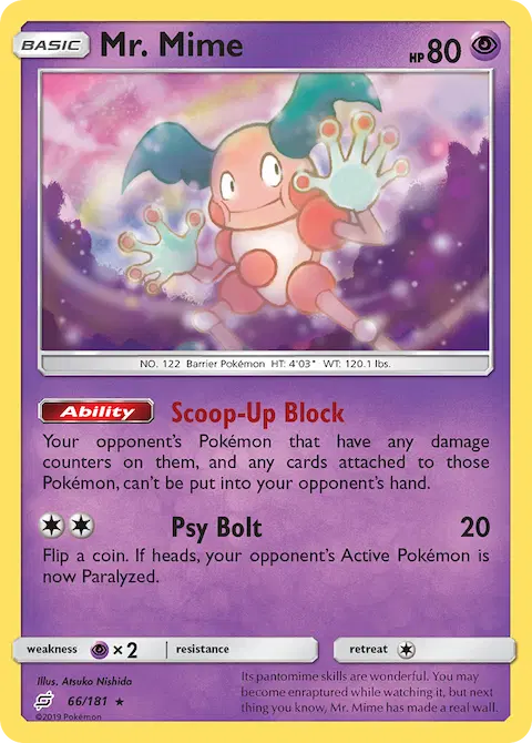 Mr. Mime, Team Up 66/181