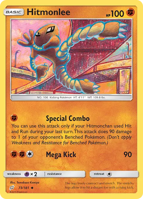 Hitmonlee, Team Up 73/181