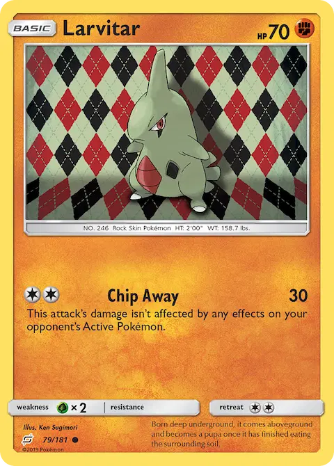 Larvitar, Team Up 79/181