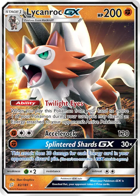 Lycanroc GX, Team Up 82/181