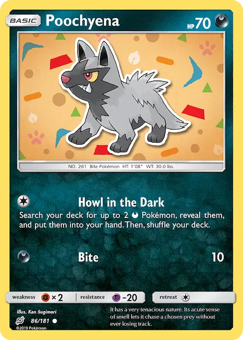 Poochyena, Team Up 86/181