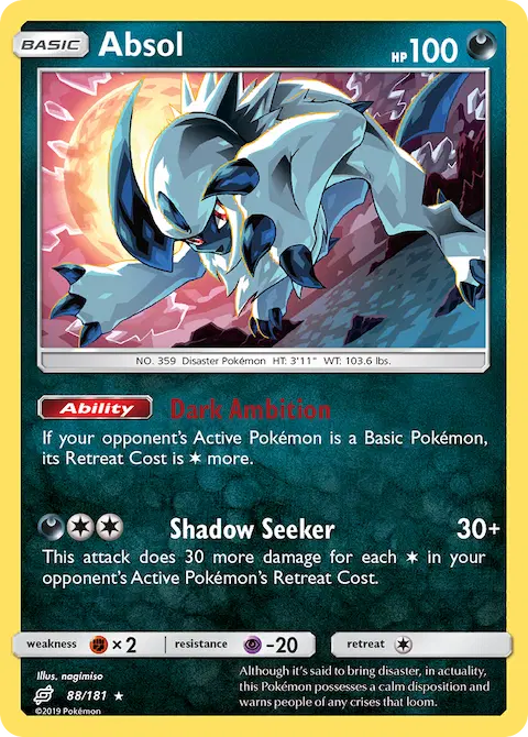 Absol, Team Up 88/181