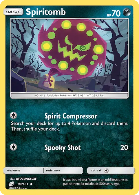 Spiritomb, Team Up 89/181