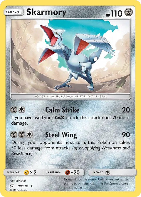 Skarmory, Team Up 98/181