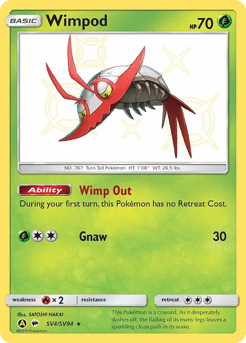 Wimpod, Hidden Fates Shiny Vault SV4
