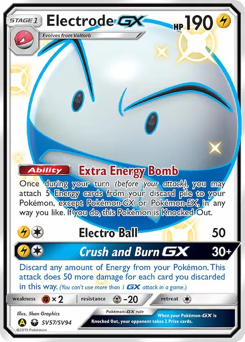 Electrode-GX, Hidden Fates Shiny Vault SV57