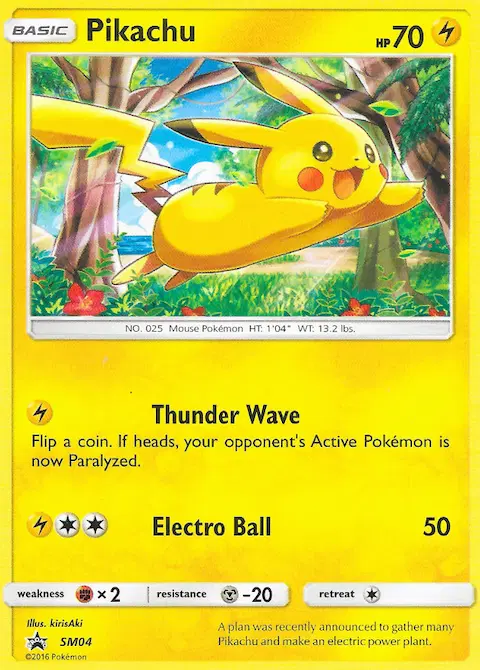 Pikachu, SM Black Star Promos SM04