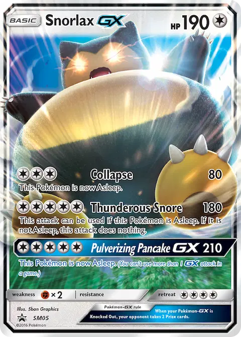 Snorlax GX, SM Black Star Promos SM05