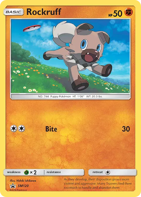 Rockruff, SM Black Star Promos SM120