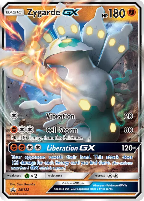 Zygarde GX, SM Black Star Promos SM122