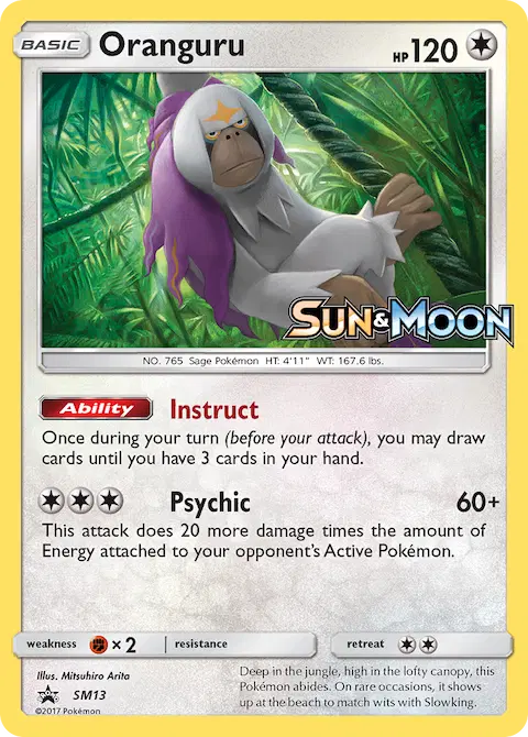 Oranguru, SM Black Star Promos SM13