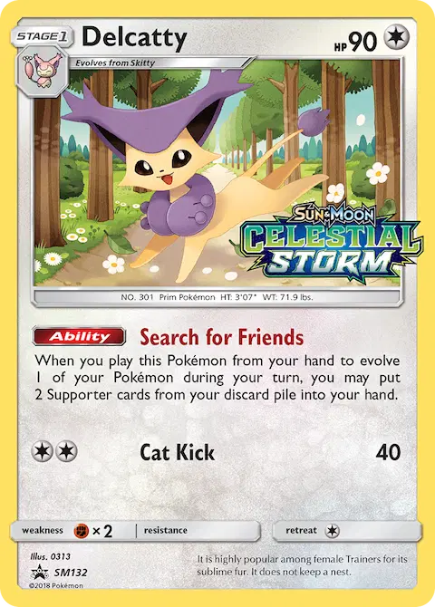 Delcatty, SM Black Star Promos SM132