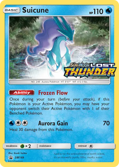Suicune, SM Black Star Promos SM149