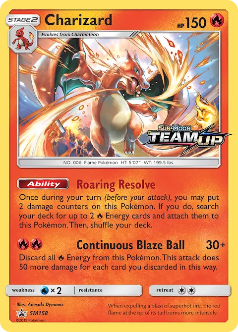 Charizard, SM Black Star Promos SM158