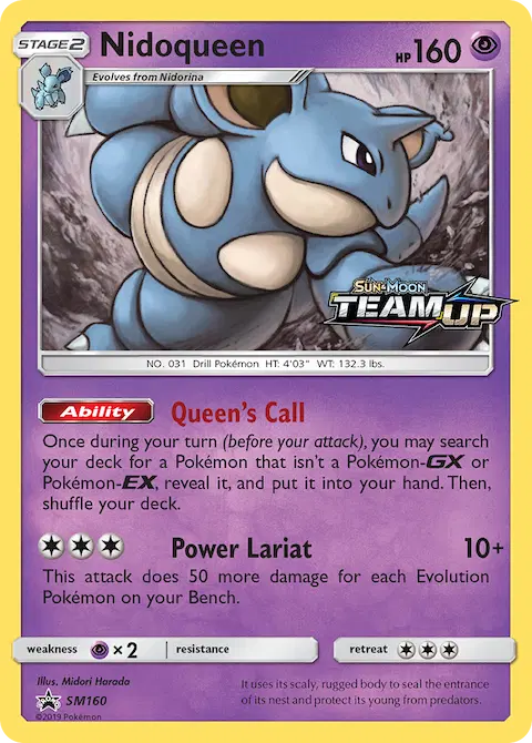 Nidoqueen, SM Black Star Promos SM160