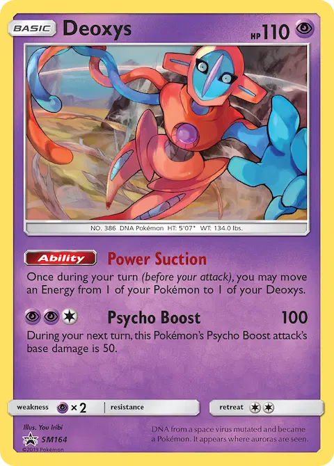 Deoxys, SM Black Star Promos SM164