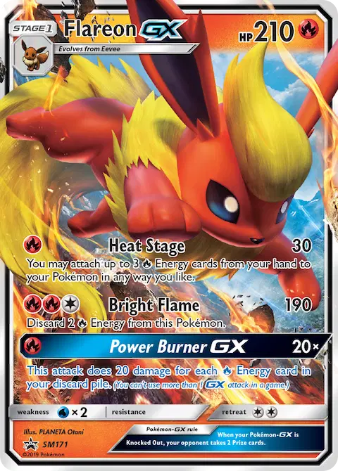 Flareon GX, SM Black Star Promos SM171