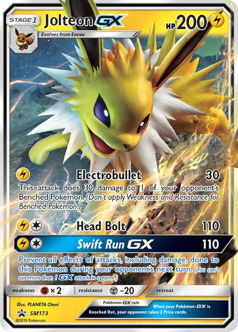 Jolteon GX, SM Black Star Promos SM173