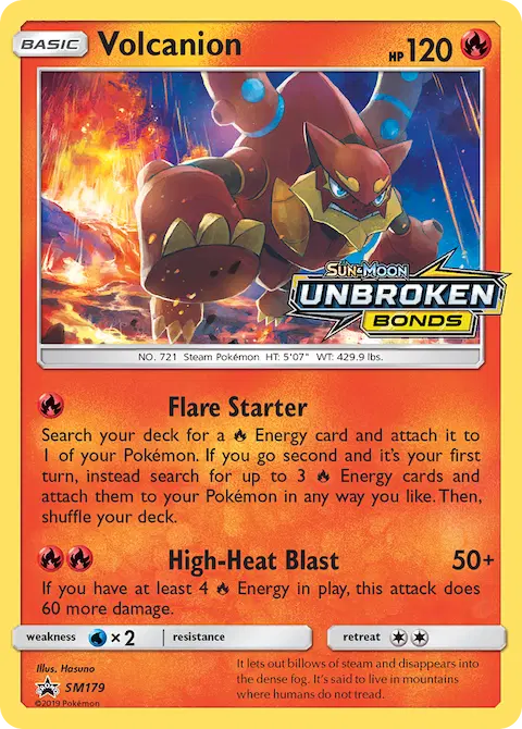 Volcanion, SM Black Star Promos SM179