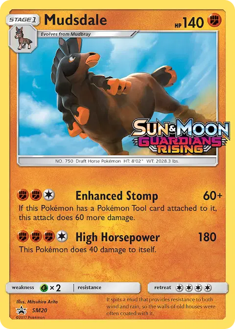 Mudsdale, SM Black Star Promos SM20