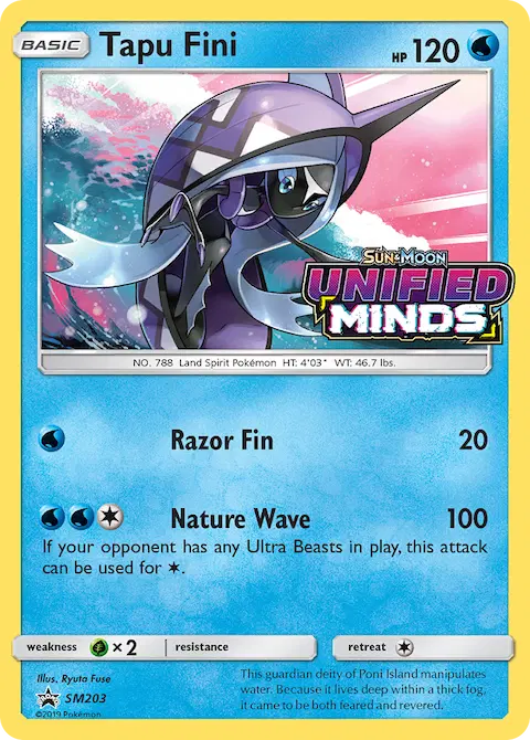 Tapu Fini, SM Black Star Promos SM203