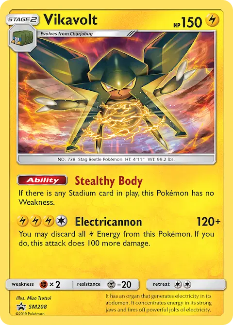 Vikavolt, SM Black Star Promos SM208