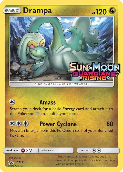 Drampa, SM Black Star Promos SM21