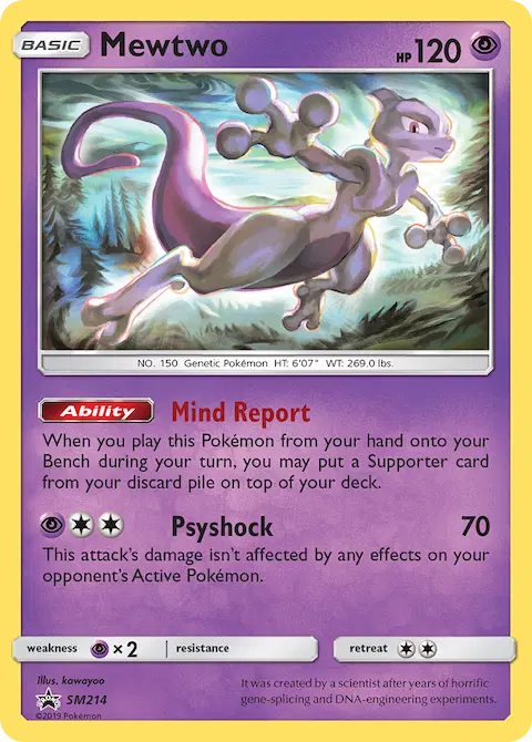 Mewtwo, SM Black Star Promos SM214
