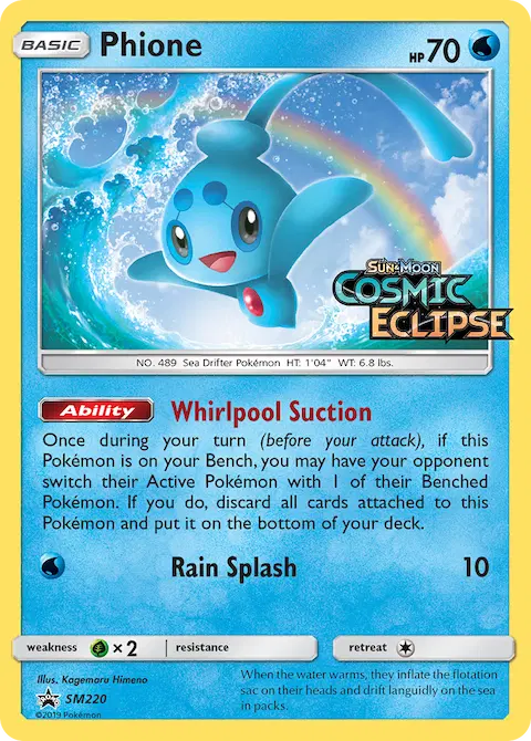 Phione, SM Black Star Promos SM220